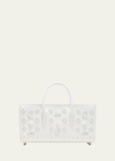 CHRISTIAN LOUBOUTIN PALOMA BAGUETTE IN LEATHER WITH LOUBINTHESKY SPIKES