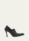 Loewe Comic Leather High-cut Pumps In Black