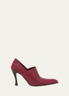 Loewe Comic Leather High-cut Pumps In Cherry