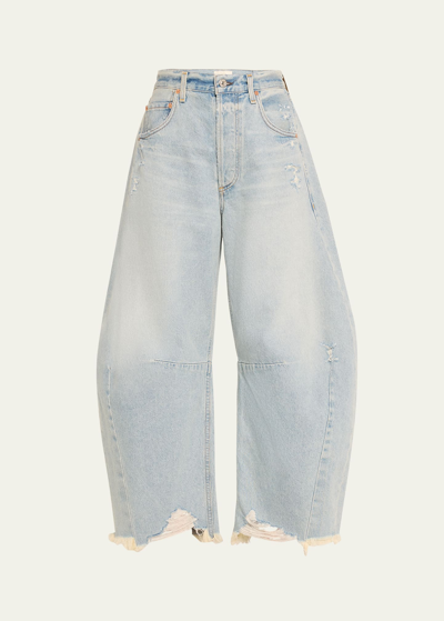 Citizens Of Humanity Horseshoe Wide-leg Jeans In Savahn