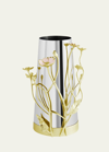 Michael Aram Wildflowers Medium Vase In Silvergold Multi