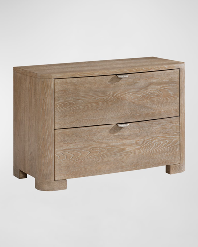 Bernhardt Aventura 2-drawer Nightstand In Marcona Brown