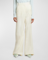 GIVENCHY LINED RELAXED WIDE-LEG PANTS