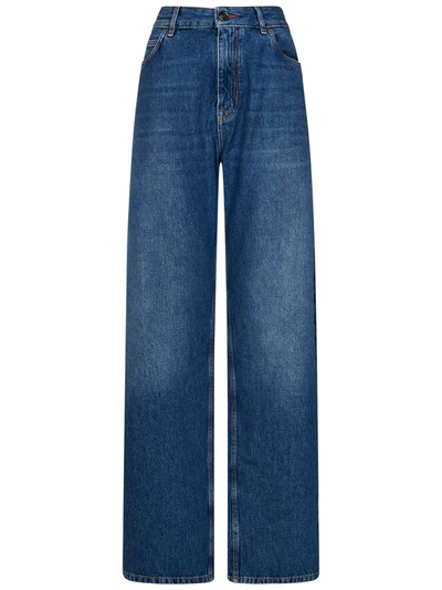 Etro Rigid High-rise Straight-leg Jeans In Blue