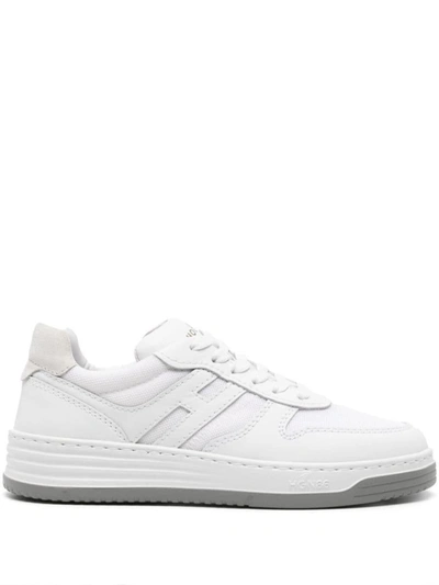 Hogan H630 Trainers With Insert Design In White