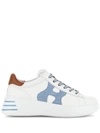 Hogan Rebel Low-top Sneakers In Clear Blue
