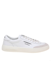 GHOUD LIDO LOW trainers IN WHITE LEATHER AND SUEDE