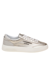 GHOUD LIDO LOW trainers IN PLATINUM colour LEATHER