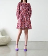 MAGALI PASCAL BERNADETTE DRESS IN PAINTED PAISLEY