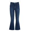 L AGENCE KENDRA CROPPED FLARE JEANS