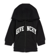 GIVENCHY KIDS LOGO ZIP-UP HOODIE (6-18 MONTHS)
