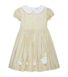 TROTTERS COTTON FLORAL PRINT DUCK DRESS (2-5 YEARS)