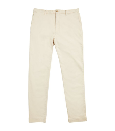 Polo Ralph Lauren Stretch-cotton Slim Chinos In Grey