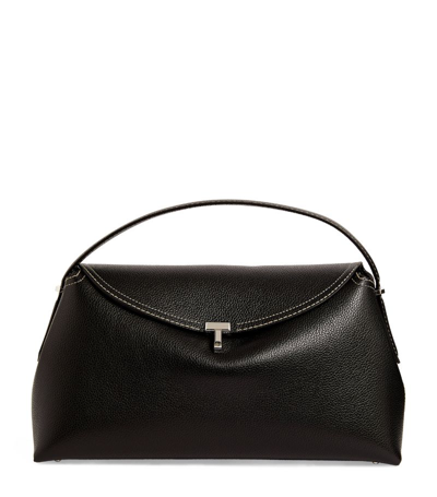 Totême Toteme Women T-lock Leather Handbag In Black