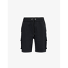 Moose Knuckles Hartsfield Mens Cargo Shorts In Black