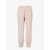 Varley Womens Mushroom The Slim Cuff 27.5' Tapered-leg Mid-rise Stretch-woven Jogging Bottoms