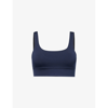 Varley Edris Sports Bra In Mono Feather In Sky Captain
