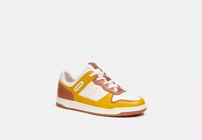 Coach Outlet C201 Sneaker In Yellow