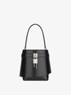Givenchy Sac Seau Shark Lock En Cuir Box In Multicolor