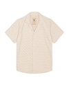Oas Grey Zig Shirt In Grey Zig