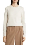 Nordstrom Crewneck Cashmere Sweater In Ivory Sand