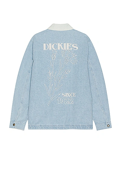 Dickies Herndon Jacket In Denim Vintage Wash