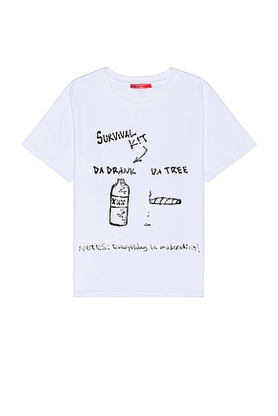 Members Of The Rage Classic Survival Kit T-shirt In Off White