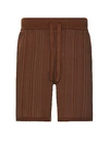 WAO FULLY KNITTED PATTERN SHORT