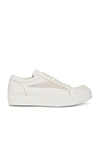 Rick Owens Vintage Sneaker In Milk