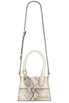 Jacquemus Beige Les Sculptures 'le Chiquito Moyen Boucle' Bag In Beige