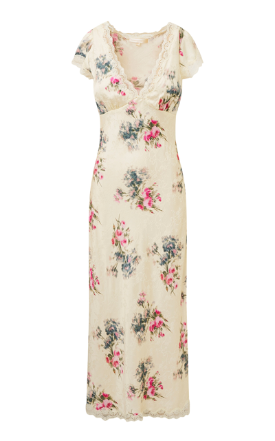Loveshackfancy Theodore Floral Midi Dress
