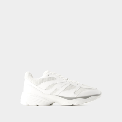 HOGAN SNEAKERS H PUNZONATO - HOGAN - CUIR - BLANC