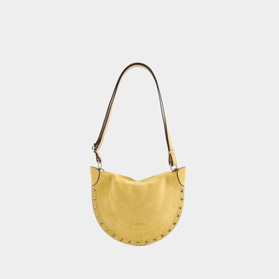 Isabel Marant Mini Moon Soft Handbag In Yellow