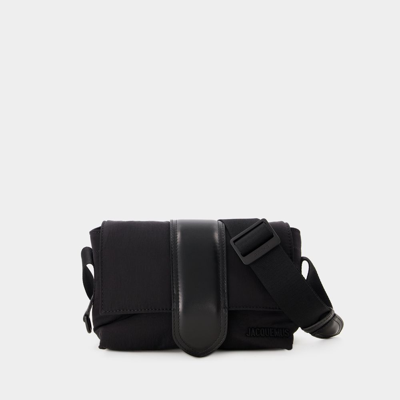 Jacquemus Le Petit Messenger Bambino Crossbody -  - Cotton - Black