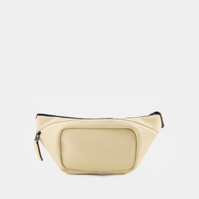 Rains Bum Metallic Belt Bag In Honey