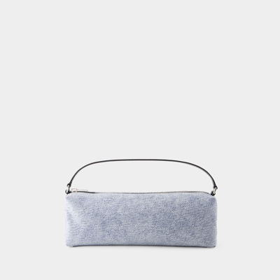 ALEXANDER WANG HEIRESS FLEX BAG - ALEXANDER WANG - COTTON - BLUE