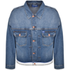 Hugo Blue Corso Denim Jacket Blue In Blue