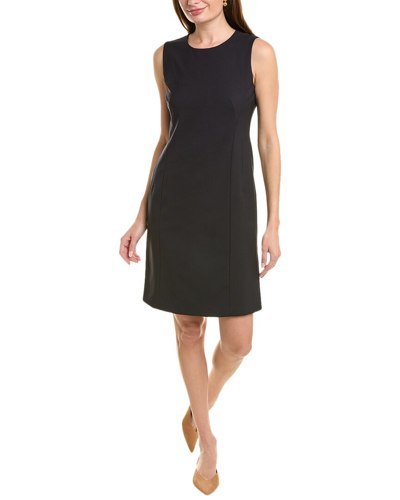 Lafayette 148 New York Suzanne Wool-blend Dress In Black
