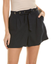 ELLEN TRACY ELLEN TRACY GROMMET LINEN-BLEND SHORT