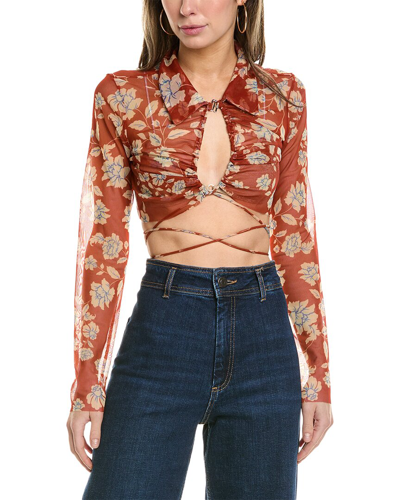 Bec & Bridge Blossom Top In Red