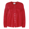 ISABEL MARANT ÉTOILE ISABEL MARANT ÉTOILE PLEAT DETAILED BUTTONED BLOUSE