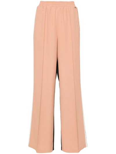 Twinset Colourblock-design Trousers In Multi