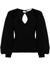 Chloé Chloe Women Cut-out Top In Black  