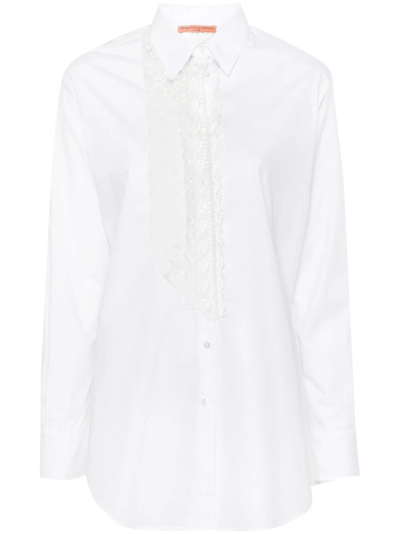 Ermanno Scervino Lingerie Shirt In White