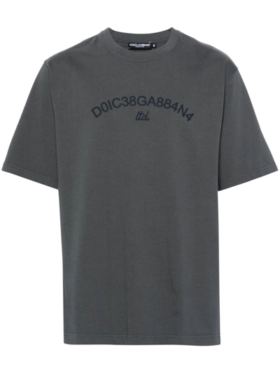 Dolce & Gabbana T-shirt In Grey