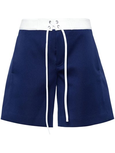 Miu Miu Shorts In Blue