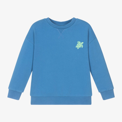 Vilebrequin Kids' Boys Blue Organic Cotton Sweatshirt