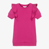 Chloé Eyelet-detailing Organic Cotton Dress In Pink