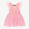 ROCK YOUR BABY BABY GIRLS PINK HEART TULLE DRESS