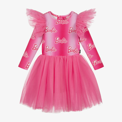 Rock Your Baby Kids' Girls Pink Barbie Tutu Dress